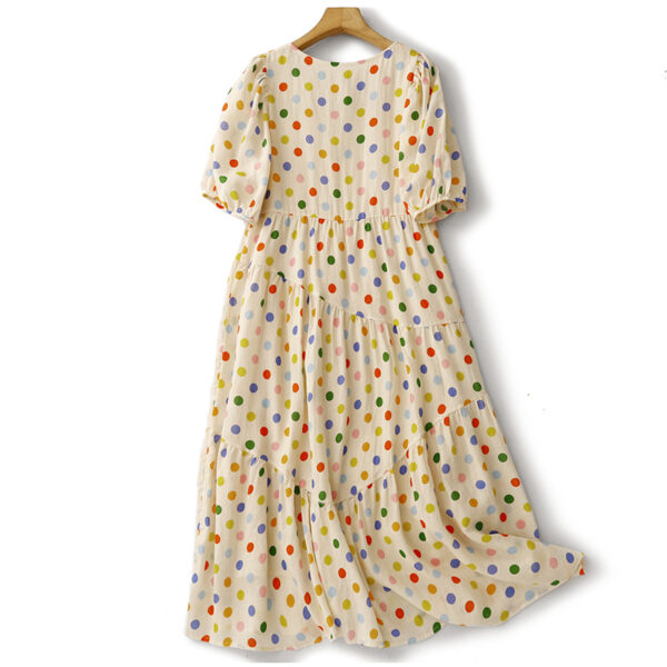 Custom Wholesale Linen Floral Dress for Women  Summer Dress | Handmade-Inspired Natural Cotton Linen Dress – MOQ 10 Pieces 2759 - Image 4