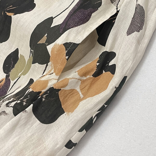 Custom Wholesale Black Floral Dress for Women  Summer Dress | Handmade-Inspired Natural Cotton Linen Dress – MOQ 10 Pieces 2770 - Image 3